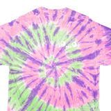 DYENAMITE Stay Ghastly Womens Tie Dye T-Shirt Pink M