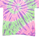 DYENAMITE Stay Ghastly Womens Tie Dye T-Shirt Pink M