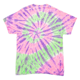 DYENAMITE Stay Ghastly Womens Tie Dye T-Shirt Pink M