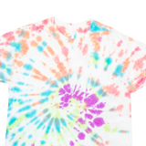 HANES Mens Tie Dye T-Shirt White L