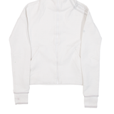 ADIDAS Womens Jacket White Hooded XS