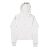 ADIDAS Womens Jacket White Hooded XS