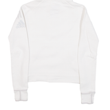 ADIDAS Womens Jacket White Hooded XS