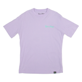 PULL AND BEAR Rick And Morty Womens T-Shirt Purple XS