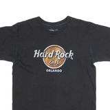 HARD ROCK CAFE Mens T-Shirt Black USA S