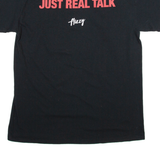 GILDAN Flizzy Mens Band T-Shirt Black L