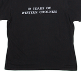 STEDMAN The West 10 Mens T-Shirt Black M
