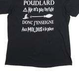 GILDAN Poudlard Womens T-Shirt Black M