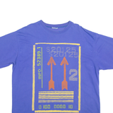 GARY Mens T-Shirt Blue L