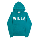 JACK WILLS Womens Blue Hoodie UK 10