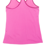 NIKE Dri Fit Womens Vest Pink Sleeveless XS