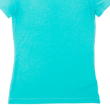 ADIDAS Womens T-Shirt Blue XS