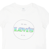 LEVI'S Womens T-Shirt White XS