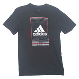 ADIDAS Mens T-Shirt Black XS
