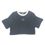 NIKE Cropped Womens T-Shirt Black S