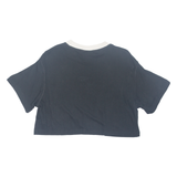 NIKE Cropped Womens T-Shirt Black S