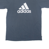 ADIDAS Mens T-Shirt Blue L