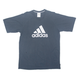ADIDAS Mens T-Shirt Blue L