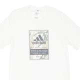 ADIDAS Mens T-Shirt White S