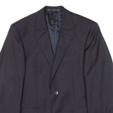 JOOP! Mens Blazer Jacket Blue Silk M
