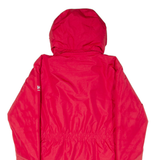 HELLY HANSEN Insulated Workwear Womens Rain Jacket Red Hooded S
