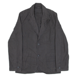 Mens Blazer Jacket Grey M