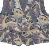 MEDEX Mens Blazer Waistcoat Blue XXS