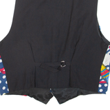 BEST COLLECTION Mens Blazer Waistcoat Blue M
