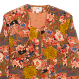 Womens Jacket Red Floral S