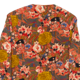 Womens Jacket Red Floral S