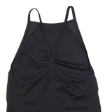 REEBOK Womens Sports Vest Black Sleeveless XS