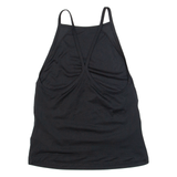 REEBOK Womens Sports Vest Black Sleeveless XS