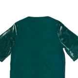 WHITE STUFF Womens Oversized Blouse Green UK 6