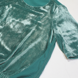 WHITE STUFF Womens Oversized Blouse Green UK 6