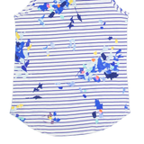 JOULES Womens Printed Vest Blue Sleeveless Striped UK 12