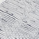 ALL SAINTS Hook Tee Womens Oversized Vest White Sleeveless Striped UK 10