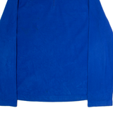STARTER Mens Fleece Blue 1/4 Zip M