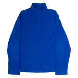 STARTER Mens Fleece Blue 1/4 Zip M