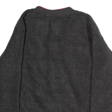 DISNEY Mickey Mouse Womens Fleece Grey Crew Neck M