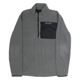 TIMBERLAND Mens Fleece Grey 1/4 Zip M