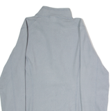 THE NORTH FACE Womens Fleece Grey 1/4 Zip L