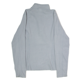 THE NORTH FACE Womens Fleece Grey 1/4 Zip L