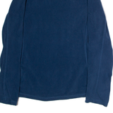 THE NORTH FACE Mens Fleece Blue 1/4 Zip L