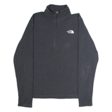 THE NORTH FACE Mens Fleece Grey 1/4 Zip M