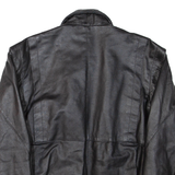 Mens Jacket Black Leather L