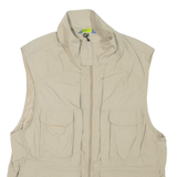 ME RU Utility Mens Gilet Beige M