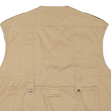 OUTDOOR VEST Utility Mens Gilet Beige XL