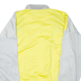 Mens Track Jacket Grey Colourblock XL