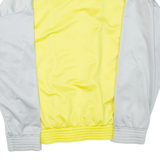 Mens Track Jacket Grey Colourblock XL