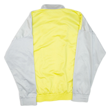 Mens Track Jacket Grey Colourblock XL